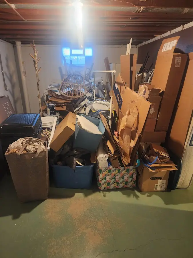 Roll-off dumpster container at job site for Construction Dumpster Rental in Kenedy